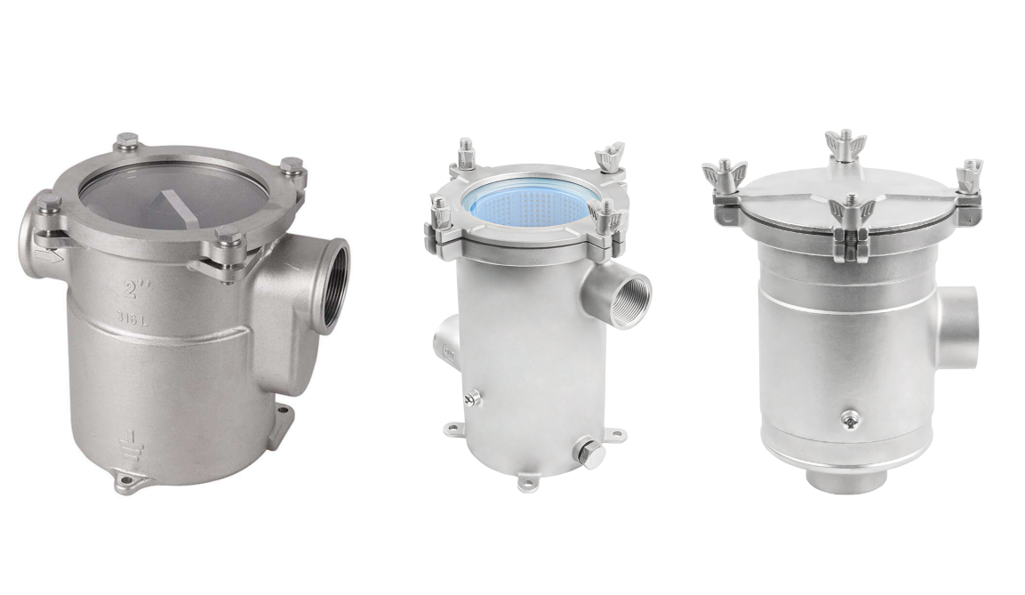 Penapis air laut untuk bot