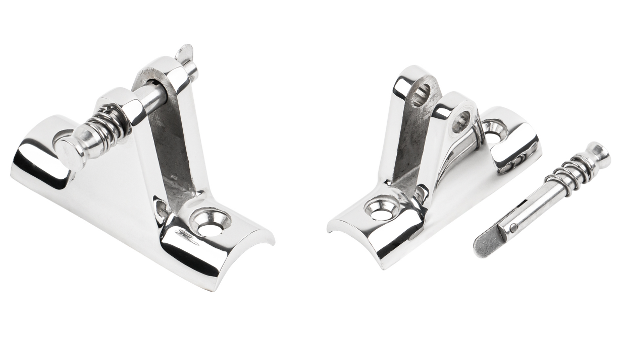 Andy Marine 316 Dek Pangkalan Concave Stainless Steel Hinge