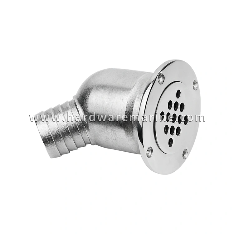 316 Stainless Steel Marine Deck Scupper dengan Bola