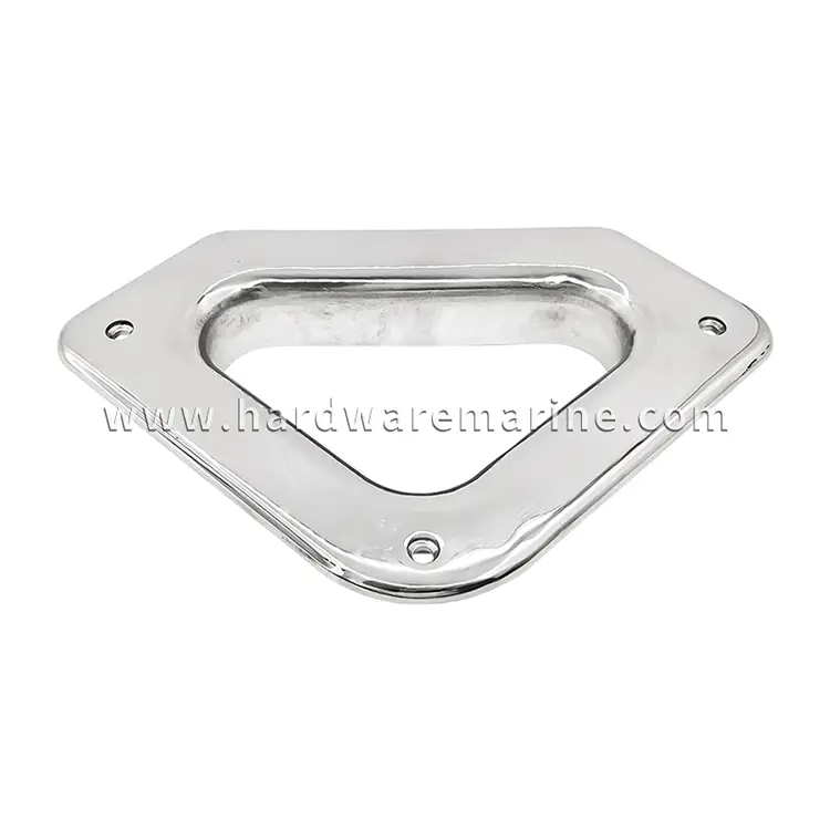 316 Lubang Fairlead Triangular Marine Stainless Steel
