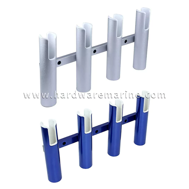 Pemegang Rod Memancing Aluminium Marine 4 Tube