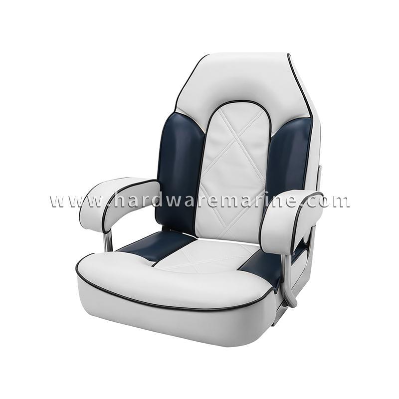 Tempat Duduk Helm Marin Belakang Tinggi dengan Tempat Letak Tangan